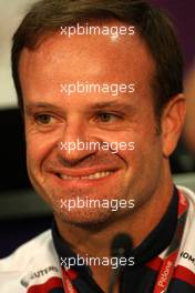 25.05.2011 Monte Carlo, Monaco,  Rubens Barrichello (BRA), AT&T Williams - Formula 1 World Championship, Rd 06, Monaco Grand Prix, Wednesday Press Conference