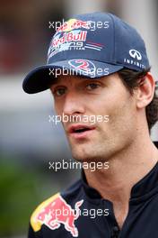 25.05.2011 Monte Carlo, Monaco,  Mark Webber (AUS), Red Bull Racing - Formula 1 World Championship, Rd 06, Monaco Grand Prix, Wednesday