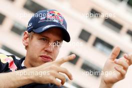 25.05.2011 Monte Carlo, Monaco,  Sebastian Vettel (GER), Red Bull Racing - Formula 1 World Championship, Rd 06, Monaco Grand Prix, Wednesday