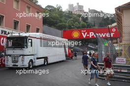 25.05.2011 Monaco, Monte Carlo, Sauber F1 Team, Truck - Formula 1 World Championship, Rd 6, Monaco Grand Prix, Wednesday