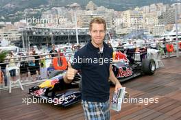 25.05.2011 Monte Carlo, Monaco,  Sebastian Vettel (GER), Red Bull Racing - Formula 1 World Championship, Rd 06, Monaco Grand Prix, Wednesday