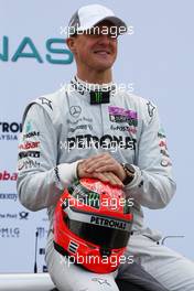 01.02.2011 Valencia, Spain,  Michael Schumacher (GER), Mercedes GP Petronas F1 Team - Mercedes GP Petronas F1 Team MGP W02 Launch - Formula 1 World Championship