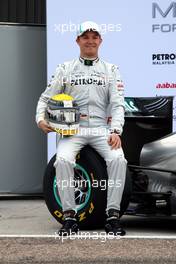 01.02.2011 Valencia, Spain,  Nico Rosberg (GER), Mercedes GP Petronas F1 Team - Mercedes GP Petronas F1 Team MGP W02 Launch - Formula 1 World Championship
