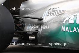 01.02.2011 Valencia, Spain,  MGP W02 detail - Mercedes GP Petronas F1 Team MGP W02 Launch - Formula 1 World Championship