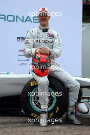 01.02.2011 Valencia, Spain,  Michael Schumacher (GER), Mercedes GP Petronas F1 Team - Mercedes GP Petronas F1 Team MGP W02 Launch - Formula 1 World Championship