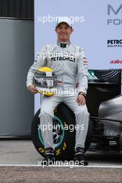 01.02.2011 Valencia, Spain,  Nico Rosberg (GER), Mercedes GP Petronas F1 Team - Mercedes GP Petronas F1 Team MGP W02 Launch - Formula 1 World Championship