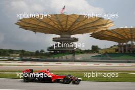 08.04.2011 Sepang, Malaysia,  Timo Glock (GER), Marussia Virgin Racing - Formula 1 World Championship, Rd 02, Malaysian Grand Prix, Friday Practice