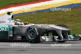 08.04.2011 Sepang, Malaysia,  Nico Rosberg (GER), Mercedes GP Petronas F1 Team - Formula 1 World Championship, Rd 02, Malaysian Grand Prix, Friday Practice