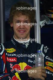 08.04.2011 Sepang, Malaysia,  Sebastian Vettel (GER), Red Bull Racing - Formula 1 World Championship, Rd 02, Malaysian Grand Prix, Friday Practice