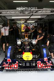 08.04.2011 Sepang, Malaysia,  Sebastian Vettel (GER), Red Bull Racing  - Formula 1 World Championship, Rd 02, Malaysian Grand Prix, Friday Practice