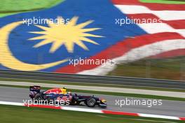 08.04.2011 Sepang, Malaysia,  Mark Webber (AUS), Red Bull Racing - Formula 1 World Championship, Rd 02, Malaysian Grand Prix, Friday Practice