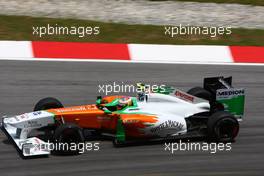 08.04.2011 Sepang, Malaysia,  Paul di Resta (GBR), Force India F1 Team - Formula 1 World Championship, Rd 02, Malaysian Grand Prix, Friday Practice