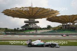 08.04.2011 Sepang, Malaysia,  Michael Schumacher (GER), Mercedes GP Petronas F1 Team - Formula 1 World Championship, Rd 02, Malaysian Grand Prix, Friday Practice