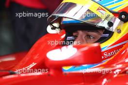 08.04.2011 Sepang, Malaysia,  Fernando Alonso (ESP), Scuderia Ferrari - Formula 1 World Championship, Rd 02, Malaysian Grand Prix, Friday Practice