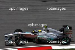 08.04.2011 Sepang, Malaysia,  Nico Rosberg (GER), Mercedes GP  - Formula 1 World Championship, Rd 02, Malaysian Grand Prix, Friday Practice