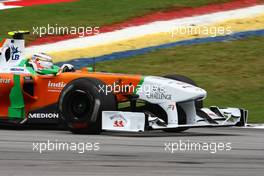 08.04.2011 Sepang, Malaysia,  Nico Hulkenberg (GER), Force India F1 Team, Test Driver - Formula 1 World Championship, Rd 02, Malaysian Grand Prix, Friday Practice