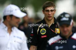 08.04.2011 Sepang, Malaysia,  Vitaly Petrov (RUS), Lotus Renalut F1 Team  - Formula 1 World Championship, Rd 02, Malaysian Grand Prix, Friday