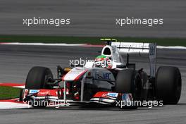 08.04.2011 Sepang, Malaysia,  Sergio Perez (MEX), Sauber F1 Team  - Formula 1 World Championship, Rd 02, Malaysian Grand Prix, Friday Practice