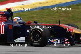 08.04.2011 Sepang, Malaysia,  Daniel Ricciardo (AUS) Test Driver, Scuderia Toro Rosso - Formula 1 World Championship, Rd 02, Malaysian Grand Prix, Friday Practice