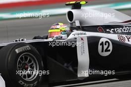 08.04.2011 Sepang, Malaysia,  Pastor Maldonado (VEN), Williams F1 Team  - Formula 1 World Championship, Rd 02, Malaysian Grand Prix, Friday Practice