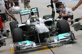 08.04.2011 Sepang, Malaysia,  Nico Rosberg (GER), Mercedes GP Petronas F1 Team - Formula 1 World Championship, Rd 02, Malaysian Grand Prix, Friday Practice