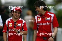 08.04.2011 Sepang, Malaysia,  Felipe Massa (BRA), Scuderia Ferrari  - Formula 1 World Championship, Rd 02, Malaysian Grand Prix, Friday
