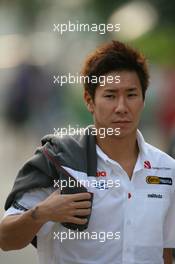 08.04.2011 Sepang, Malaysia,  Kamui Kobayashi (JAP), Sauber F1 Team - Formula 1 World Championship, Rd 02, Malaysian Grand Prix, Friday Practice