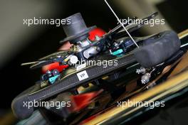 08.04.2011 Sepang, Malaysia,  Steering wheels of Vitaly Petrov (RUS), Lotus Renalut F1 Team  - Formula 1 World Championship, Rd 02, Malaysian Grand Prix, Friday Practice