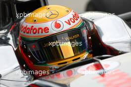 08.04.2011 Sepang, Malaysia,  Lewis Hamilton (GBR), McLaren Mercedes - Formula 1 World Championship, Rd 02, Malaysian Grand Prix, Friday Practice