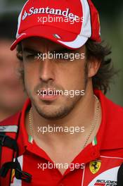 08.04.2011 Sepang, Malaysia,  Fernando Alonso (ESP), Scuderia Ferrari - Formula 1 World Championship, Rd 02, Malaysian Grand Prix, Friday