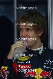 08.04.2011 Sepang, Malaysia,  Sebastian Vettel (GER), Red Bull Racing - Formula 1 World Championship, Rd 02, Malaysian Grand Prix, Friday