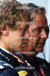 08.04.2011 Sepang, Malaysia,  Sebastian Vettel (GER), Red Bull Racing - Formula 1 World Championship, Rd 02, Malaysian Grand Prix, Friday Practice