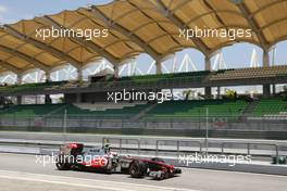 08.04.2011 Sepang, Malaysia,  Jenson Button (GBR), McLaren Mercedes - Formula 1 World Championship, Rd 02, Malaysian Grand Prix, Friday Practice