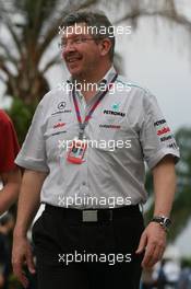 08.04.2011 Sepang, Malaysia,  Ross Brawn (GBR) Team Principal, Mercedes GP Petronas - Formula 1 World Championship, Rd 02, Malaysian Grand Prix, Friday