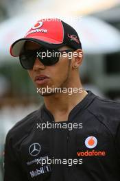 08.04.2011 Sepang, Malaysia,  Lewis Hamilton (GBR), McLaren Mercedes - Formula 1 World Championship, Rd 02, Malaysian Grand Prix, Friday