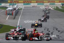 10.04.2011 Sepang, Malaysia,  Felipe Massa (BRA), Scuderia Ferrari  - Formula 1 World Championship, Rd 02, Malaysian Grand Prix, Sunday Race