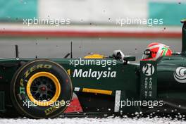 10.04.2011 Sepang, Malaysia,  Jarno Trulli (ITA), Team Lotus  - Formula 1 World Championship, Rd 02, Malaysian Grand Prix, Sunday Race