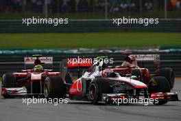 10.04.2011 Sepang, Malaysia,  Jenson Button (GBR), McLaren Mercedes  - Formula 1 World Championship, Rd 02, Malaysian Grand Prix, Sunday Race
