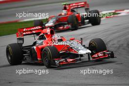 10.04.2011 Sepang, Malaysia,  Timo Glock (GER), Marussia Virgin Racing - Formula 1 World Championship, Rd 02, Malaysian Grand Prix, Sunday Race