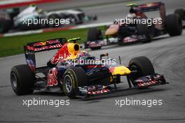 10.04.2011 Sepang, Malaysia,  Mark Webber (AUS), Red Bull Racing - Formula 1 World Championship, Rd 02, Malaysian Grand Prix, Sunday Race