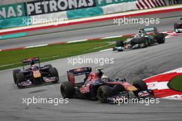 10.04.2011 Sepang, Malaysia,  Jaime Alguersuari (ESP), Scuderia Toro Rosso - Formula 1 World Championship, Rd 02, Malaysian Grand Prix, Sunday Race
