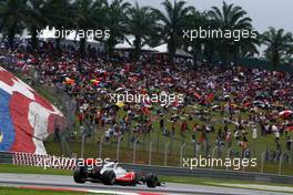 10.04.2011 Sepang, Malaysia,  Lewis Hamilton (GBR), McLaren Mercedes  - Formula 1 World Championship, Rd 02, Malaysian Grand Prix, Sunday Race