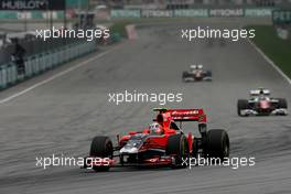 10.04.2011 Sepang, Malaysia,  Jerome d'Ambrosio (BEL), Virgin Racing  - Formula 1 World Championship, Rd 02, Malaysian Grand Prix, Sunday Race