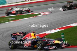 10.04.2011 Sepang, Malaysia,  Sebastian Vettel (GER), Red Bull Racing - Formula 1 World Championship, Rd 02, Malaysian Grand Prix, Sunday Race