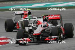 10.04.2011 Sepang, Malaysia,  Jenson Button (GBR), McLaren Mercedes  - Formula 1 World Championship, Rd 02, Malaysian Grand Prix, Sunday Race