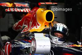09.04.2011 Sepang, Malaysia,  Sebastian Vettel (GER), Red Bull Racing - Formula 1 World Championship, Rd 02, Malaysian Grand Prix, Saturday Practice