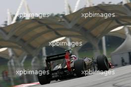 09.04.2011 Sepang, Malaysia,  Vitaly Petrov (RUS), Lotus Renalut F1 Team  - Formula 1 World Championship, Rd 02, Malaysian Grand Prix, Saturday Practice
