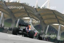 09.04.2011 Sepang, Malaysia,  Mark Webber (AUS), Red Bull Racing  - Formula 1 World Championship, Rd 02, Malaysian Grand Prix, Saturday Practice