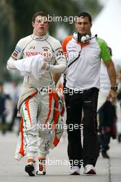 09.04.2011 Sepang, Malaysia,  Paul di Resta (GBR), Force India F1 Team  - Formula 1 World Championship, Rd 02, Malaysian Grand Prix, Saturday Qualifying