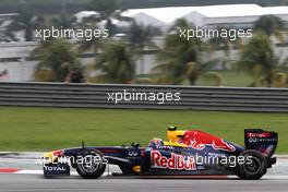 09.04.2011 Sepang, Malaysia,  Mark Webber (AUS), Red Bull Racing  - Formula 1 World Championship, Rd 02, Malaysian Grand Prix, Saturday Qualifying